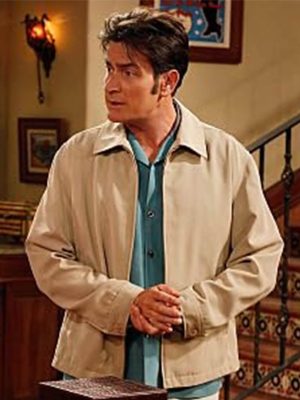 Charlie Harper Two and a Half Men S07 Cotton Jacket