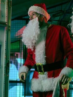 Connor Swindells Jingle Bell Heist 2025 Santa Coat