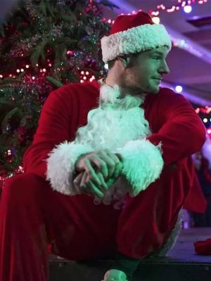 Connor Swindells Jingle Bell Heist 2025 Santa Coat