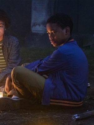 IT: Welcome To Derry S01 Will Hanlon Blue Bomber Jacket
