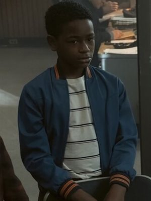 IT: Welcome To Derry S01 Will Hanlon Blue Bomber Jacket