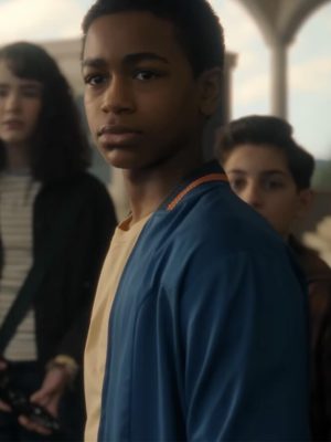 IT: Welcome To Derry S01 Will Hanlon Blue Bomber Jacket