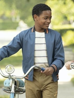 IT: Welcome To Derry S01 Will Hanlon Blue Bomber Jacket