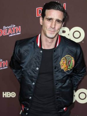 James Ransone Black Varsity Jacket