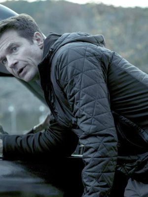 Jason Bateman Ozark S01 Marty Hooded Quilted Jacket