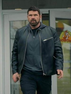 Jason William Playdate 2025 Black Leather Jacket