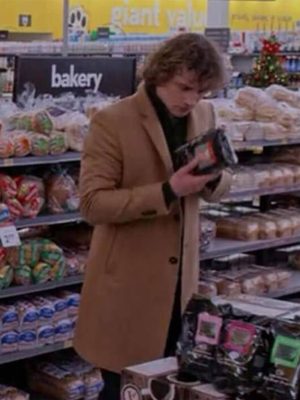 Josh Whitehouse The Knight Before Christmas Brown Wool Coat