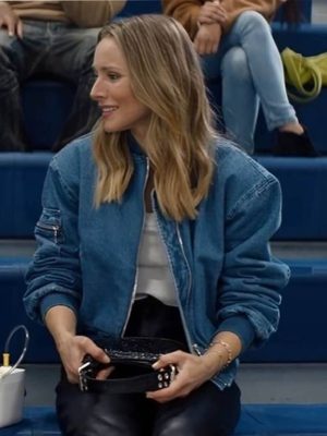 Nobody Wants This Kristen Bell Blue Denim Jacket