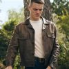 Oscar Lesage Monsieur Spade S01 Henri Leather Jacket