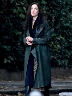 Peaky Blinders: The Immortal Man 2026 Rebecca Ferguson Black Leather Coat