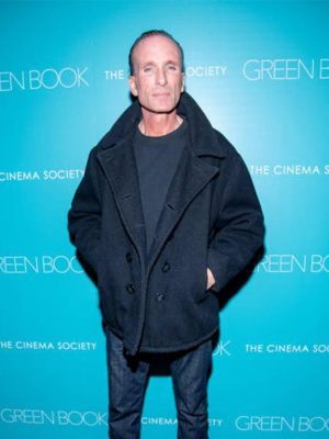 Peter Greene Blue Wool Coat