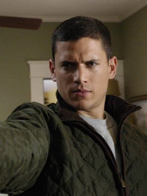 Prison Break S02 Michael Scofield Green Quilted Jacket