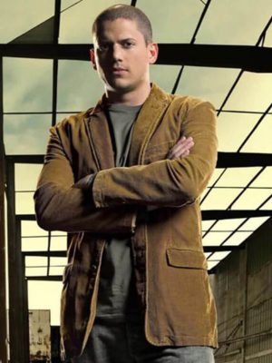 Prison Break S04 Michael Scofield Brown Blazer
