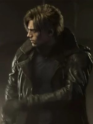 Resident Evil 9 Requiem Leon S. Kennedy Leather Jacket