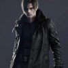 Resident Evil Requiem Leon Kennedy Leather Jacket