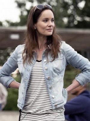 Sarah Wayne Callies Prison Break S05 Denim Jacket