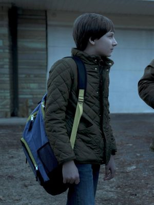 Skylar Gaertner Ozark S02 Brown Quilted Jacket