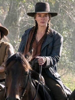 The Abandons 2025 Fiona Nolan Grey Cotton Coat