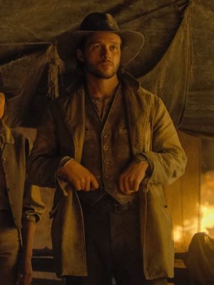 The Abandons S01 Elias Teller Beige Coat
