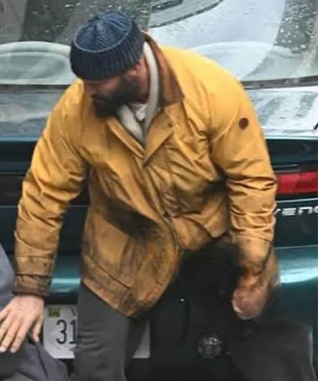 The Beekeeper 2 Jason Statham Yellow Cotton Jacket