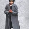 The Beekeeper 2 Verona Parker Grey Wool Coat