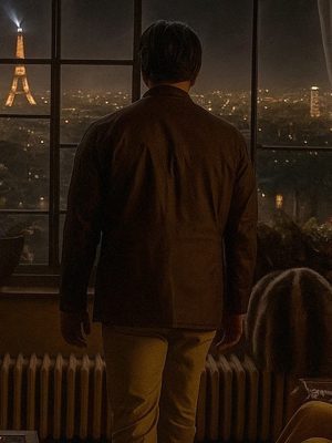 The Family Plan 2 Mark Wahlberg Brown Cotton Jacket