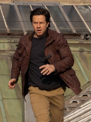 The Family Plan 2 Mark Wahlberg Brown Cotton Jacket
