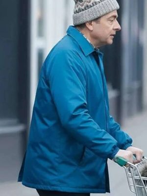 Trevor Bingley Man VS Baby SO1 Blue Jacket