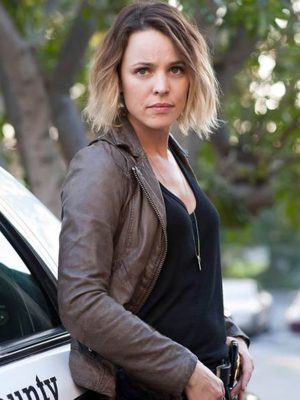 True Detective Rachel McAdams Brown Leather Jacket