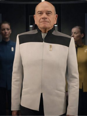Robert Picardo Star Trek Starfleet Academy 2026 White Jacket