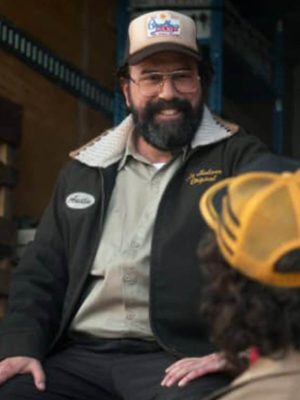 Brett Gelman Stranger Things S05 Brown Cotton Jacket