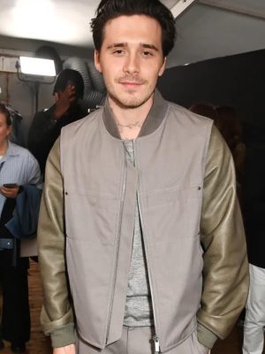 Brooklyn Beckham Grey Cotton Vest