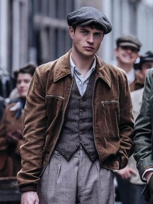 Connor Finch Bookish 2025 Brown Cotton Jacket