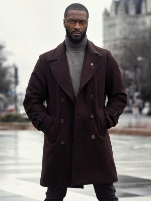 Cross S01 Alex Cross Brown Wool Coat