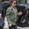 Emma Roberts Green Cotton Jacket