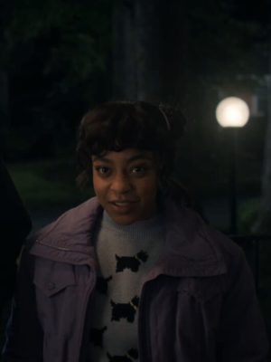 Erica Sinclair Stranger Things S05 Purple Jacket