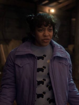 Erica Sinclair Stranger Things S05 Purple Jacket