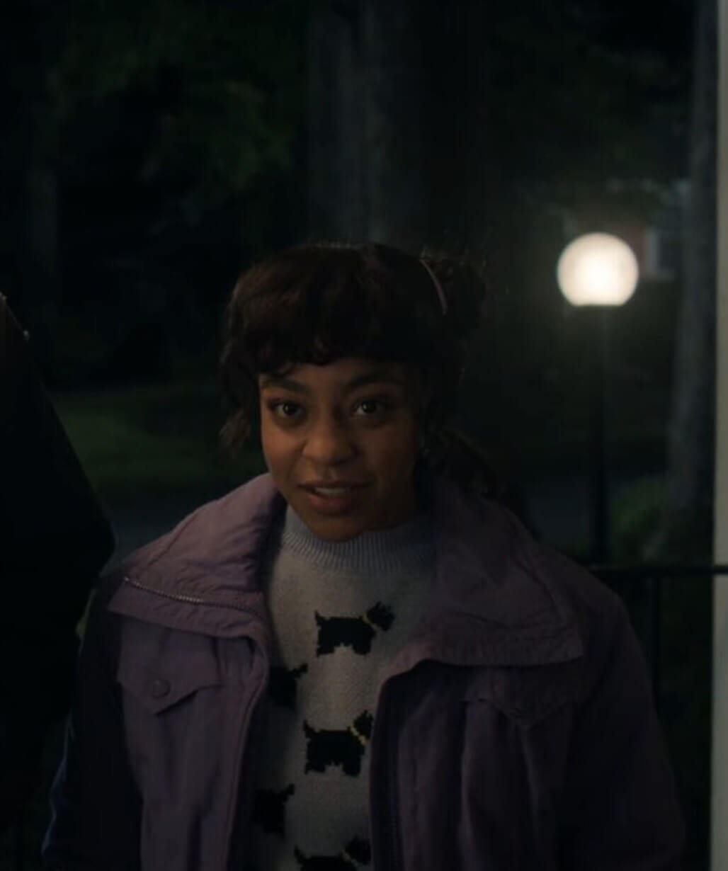 Erica Sinclair Stranger Things S05 Purple Jacket