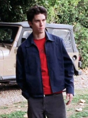 Gilmore Girls Jess Mariano Blue Cotton Jacket