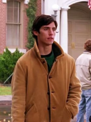 Gilmore Girls Jess Mariano Brown Suede Jacket
