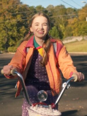 Holly Wheeler Stranger Things S05 Orange Jacket