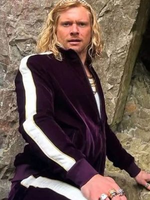 Jack O’Connell 28 Years Later The Bone Temple Purple Jacket