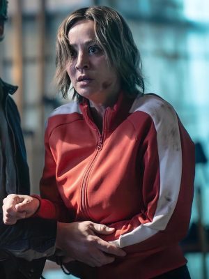 Kaley Cuoco Vanished 2026 Track Jacket