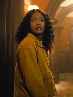 Keke Palmer The ‘Burbs 2026 Yellow Cotton Jacket