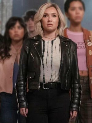 Kirby Reed Scream 6 Black Leather Jacket