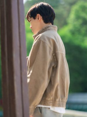 Lee Jun-ho Cashero S01 Brown Cotton Jacket