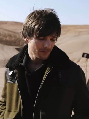 Louis Tomlinson Green Wool Jacket