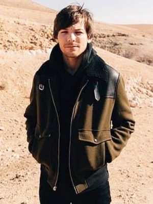 Louis Tomlinson Green Wool Jacket