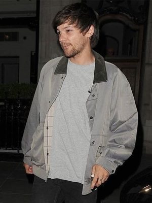 Louis Tomlinson Grey Cotton Jacket