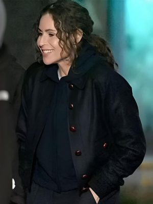 Minnie Driver Run Away S01 Wool Jacket